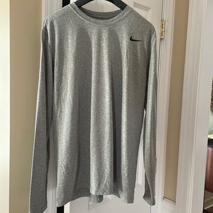 Mens Nike dri-fit long sleeve t shirt